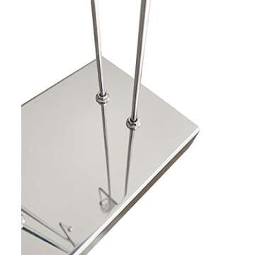 MEOLY E Kitchen Glove Holder Wall Mount Mitten Dryer Reusable Bag Dish Towel Drying Organizer Stainless Steel Washing Rack Sink Hanger Stand(Improvement)