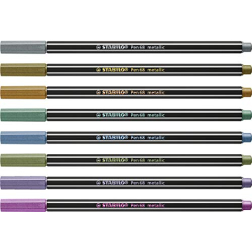 Premium STABILO Metallic Felt Tip Pens for All Ages
