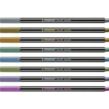 Premium STABILO Metallic Felt Tip Pens for All Ages