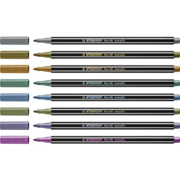 Premium STABILO Metallic Felt Tip Pens for All Ages