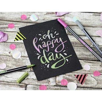 Premium STABILO Metallic Felt Tip Pens for All Ages