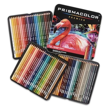 Prismacolor Colored Pencils Premier 72 Count Soft Core
