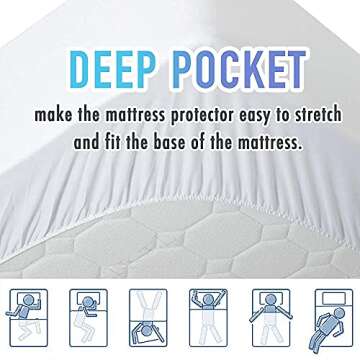 MATBEBY Twin XL Mattress Pad for Ultimate Sleep Comfort