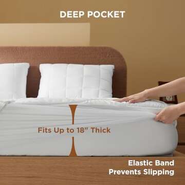 Bedsure Heated Mattress Pad Twin with 10 Heat Settings