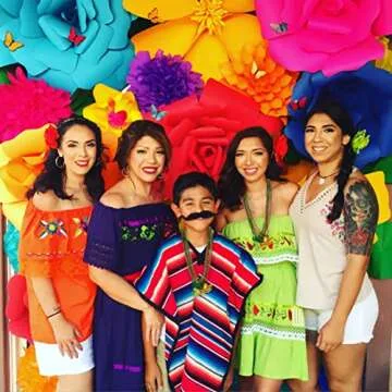 Jollylife 21PCS Cinco de Mayo Fiesta Necklaces Party Favors