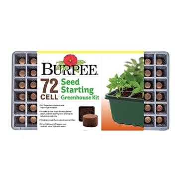 Burpee Indoor Seed Starting Kit - Grow Herbs & Vegetables