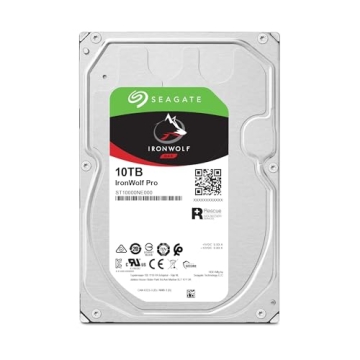 Seagate IronWolf 10 TB Hard Drive for Reliable NAS Storage