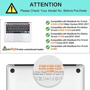 MOSISO Silicone Keyboard Cover MacBook Air Pro Camel