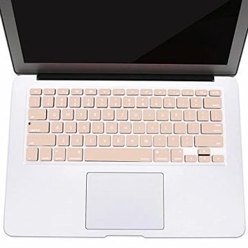 MOSISO Silicone Keyboard Cover MacBook Air Pro Camel