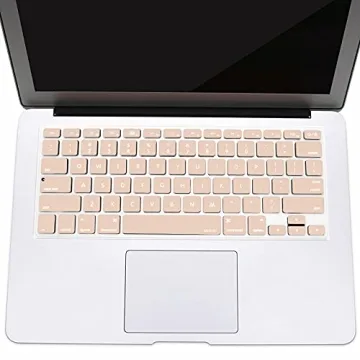 MOSISO Silicone Keyboard Cover MacBook Air Pro Camel