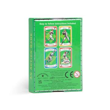 eeBoo -Baseball Playing -Cards and -Game