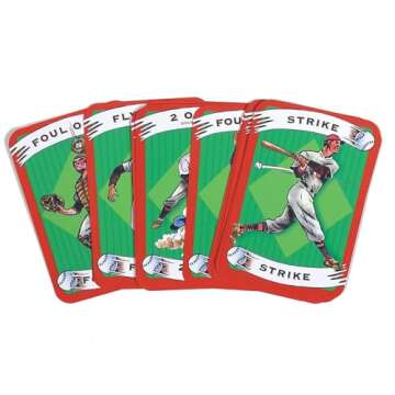 eeBoo -Baseball Playing -Cards and -Game