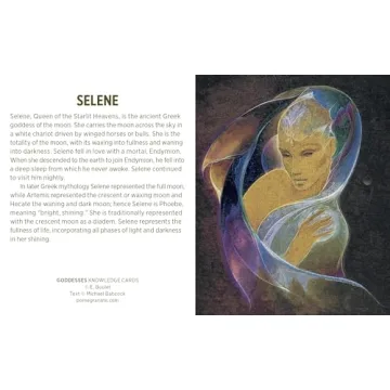 Goddesses Knowledge Cards by Susan Boulet - Divination Deck