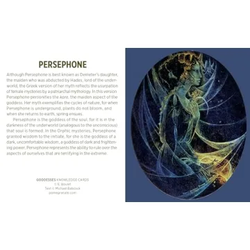 Goddesses Knowledge Cards by Susan Boulet - Divination Deck