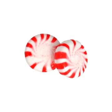 Starlight Peppermint Candy, 2 Pound Bulk Candy (Approx. 150 pcs.), Individually Wrapped Peppermint, Starlight Mints