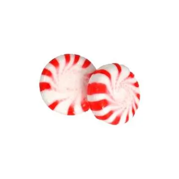 Starlight Peppermint Candy, 2 Pound Bulk Candy (Approx. 150 pcs.), Individually Wrapped Peppermint, Starlight Mints