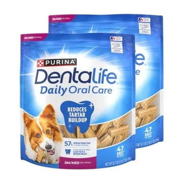 DentaLife Daily Oral Care Dog Treats for Small and Medium Dogs - Chewy Dental Chews with Chicken Fla...
