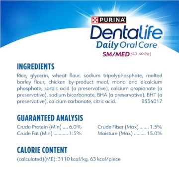 DentaLife Daily Oral Care Dog Treats for Fresh Breath