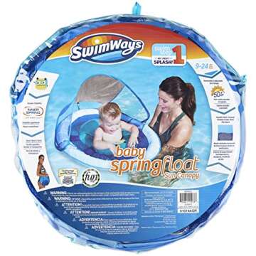 SwimWays Baby Spring Float Sun Canopy for 9-24 Months
