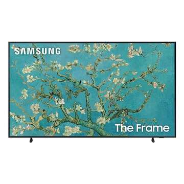 Samsung The Frame 43” TV with Beige Bezel