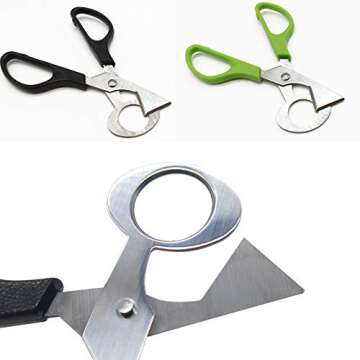 ROYHOO Quail Egg Cutter - 10PCS Kitchen Tool