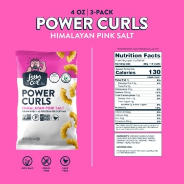 LesserEvil Himalayan Pink Salt Power Curls Deliciously Healthy