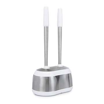 Polder Dual Bath Caddy - White