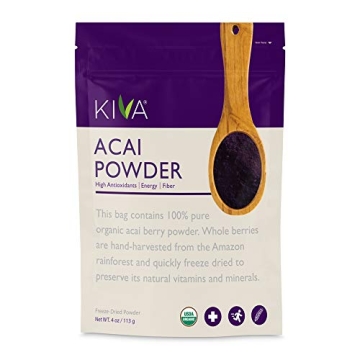 Kiva Organic Acai Berry Powder - Nutritious Superfood