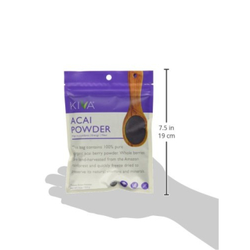 Kiva Organic Acai Berry Powder - Nutritious Superfood