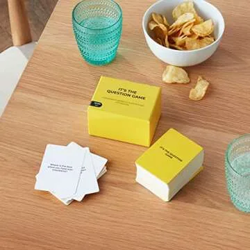 It's The Question Game - 150 Conversation Starters/Questions to Create Stronger Connections for Friends, Family, Couples, and Strangers