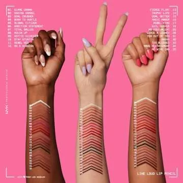 NYX Line Loud Lip Liner - Longwear & Pigmented Lip Pencil