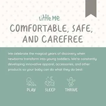 Little Me Unisex Baby Muted Colors Socks 20 Pack 0-24 Months