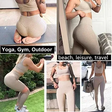 Stylish Women’s Two Piece Outfit - Yoga and Gym Ready