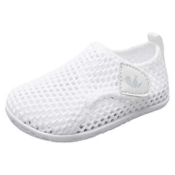 JIASUQI Baby Swim Shoes Aqua Socks for Beach and Pool