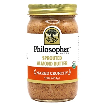 Philosopher Foods Crunchy Sprouted Almond Butter 16 oz