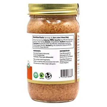 Philosopher Foods Crunchy Sprouted Almond Butter 16 oz