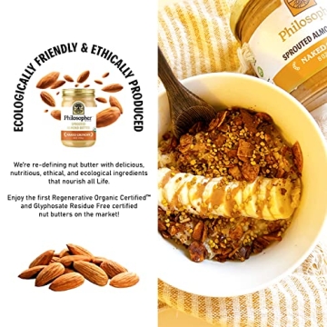 Philosopher Foods Crunchy Sprouted Almond Butter 16 oz