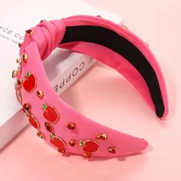 Trendy Apple Headbands for Summer Fun and Style