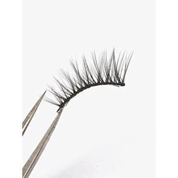 GMAGICTOBO Natural Half Lashes for Small Eyes 7 Pairs