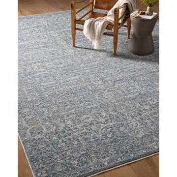 Loloi Angela Rose Blake Collection Denim/Taupe Rug