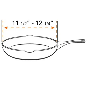 Frywall 12 Large Black Splatter Guard for Mess-Free Cooking