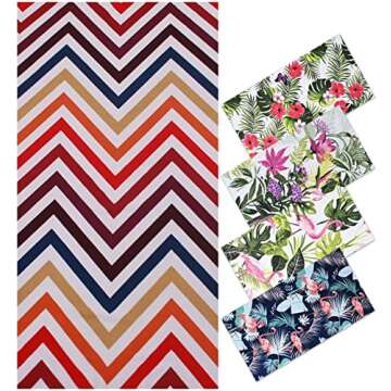 Genovega Beach Towel - Quick Fast Dry Sand