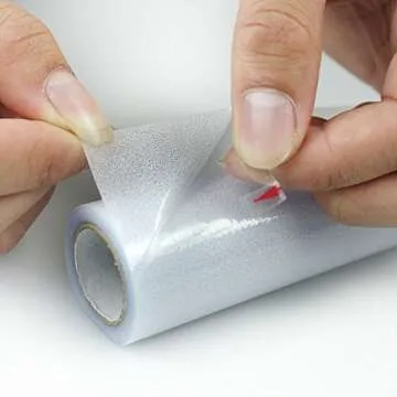 Amposei Frosted Window Privacy Film Non-Adhesive Glass Film Etched Removable Door Window Covering Static Cling for Bathroom Kitchen (35.4x78.7 inch)