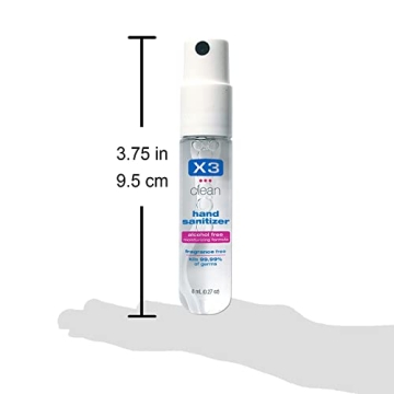 X3 Clean Mini Hand Sanitizer Spray for On-the-Go Use