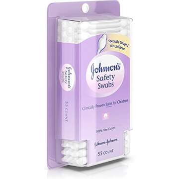 Buy Johnson's Safe Ear Swabs for Babies - 2 Packs, 110 Count