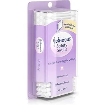 Buy Johnson's Safe Ear Swabs for Babies - 2 Packs, 110 Count