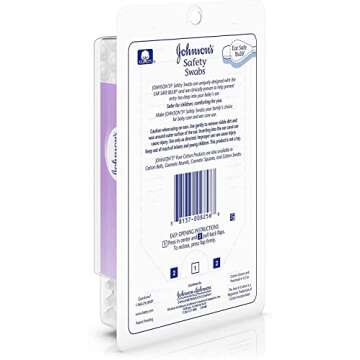 Buy Johnson's Safe Ear Swabs for Babies - 2 Packs, 110 Count