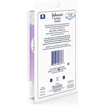 Buy Johnson's Safe Ear Swabs for Babies - 2 Packs, 110 Count