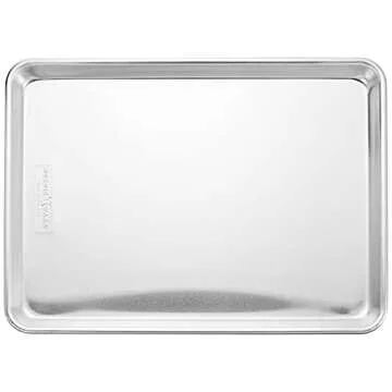 Nordic Ware Natural Aluminum Commercial Baker's Half Sheet and Big Sheet
