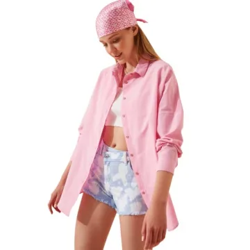 BIG DART Oversized Button Down Shirts for Women